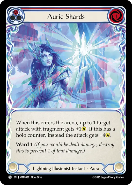 Auric Shards (Red) OMN027