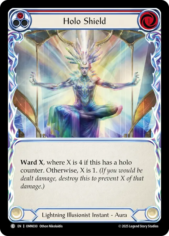 Holo Shield (Red) OMN030