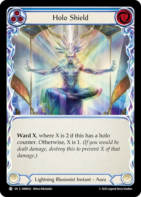 Holo Shield (Blue) OMN032