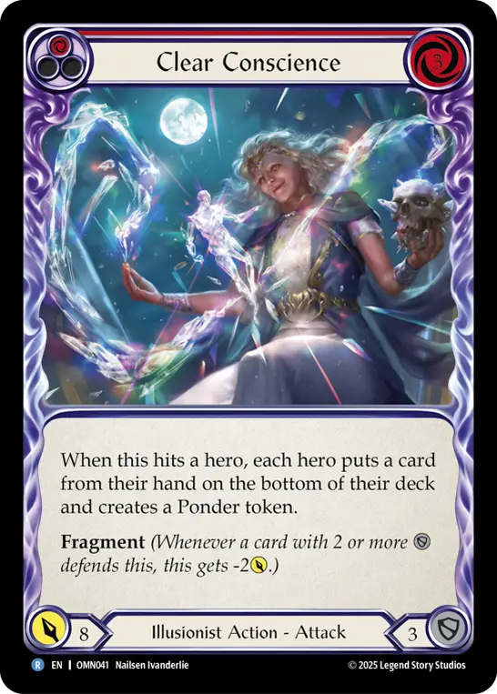 Clear Conscience (Red) OMN041