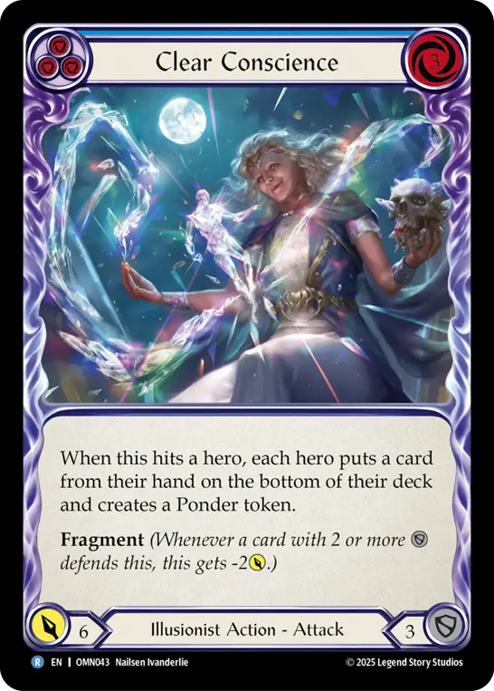 Clear Conscience (Blue) OMN043