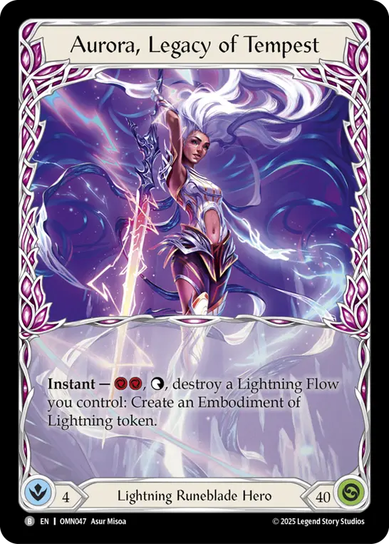 Aurora, Legacy of Tempest OMN047