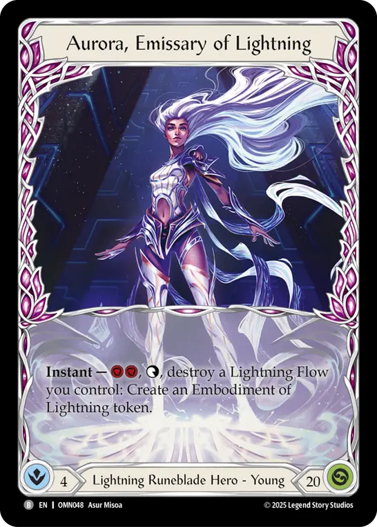 Aurora, Emissary of Lightning OMN048
