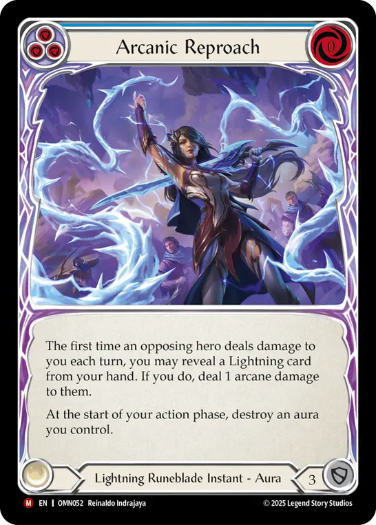 Arcanic Reproach (Blue) OMN052