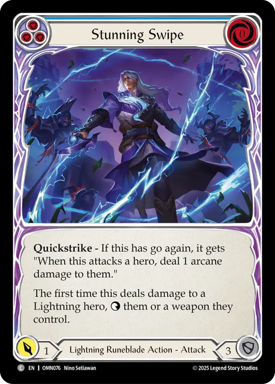 Stunning Swipe (Blue) OMN076