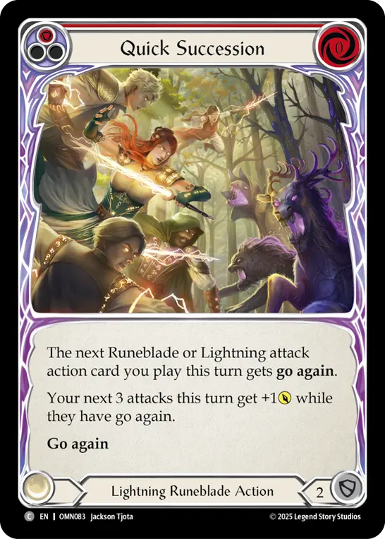 Quick Succession (Red) OMN083