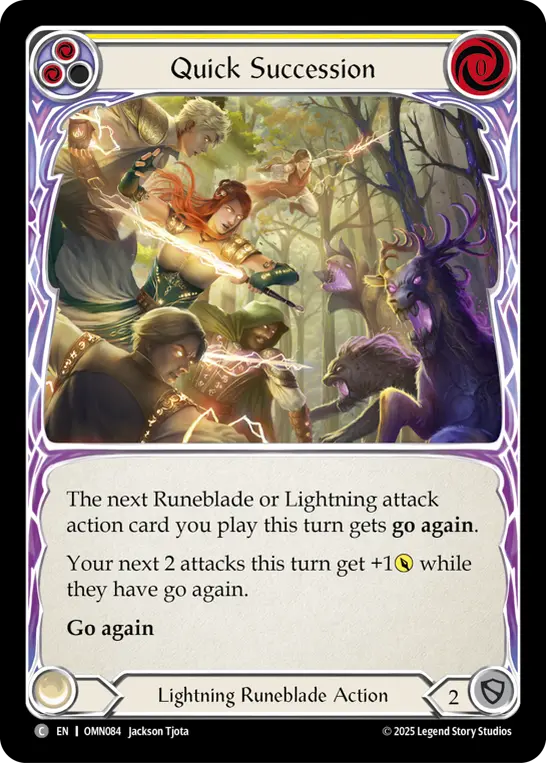 Quick Succession (Yellow) OMN084