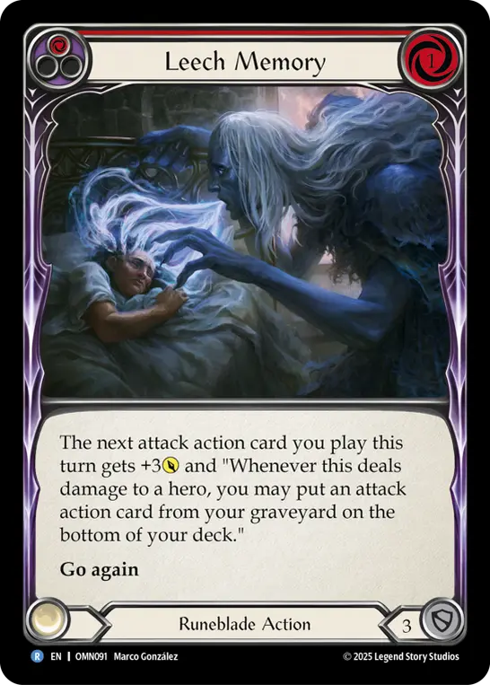 Leech Memory (Red) OMN091