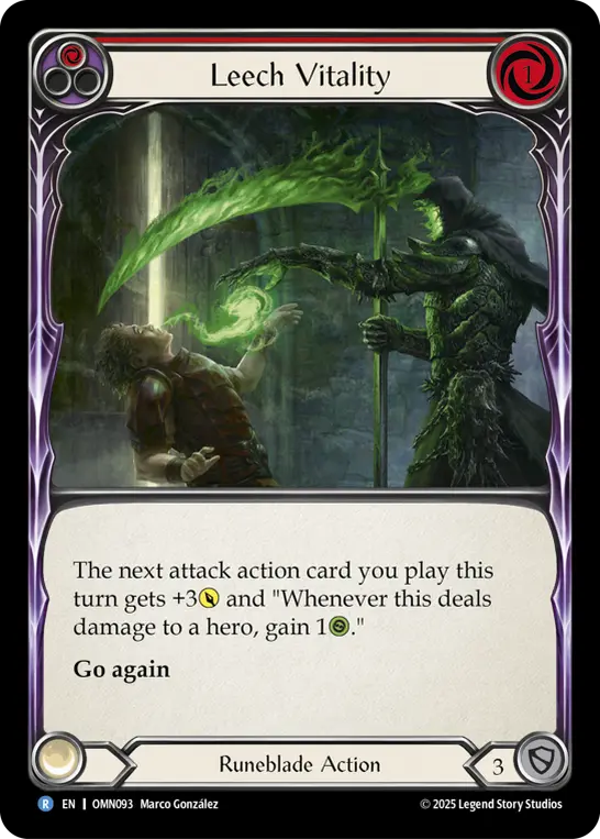 Leech Vitality (Red) OMN093