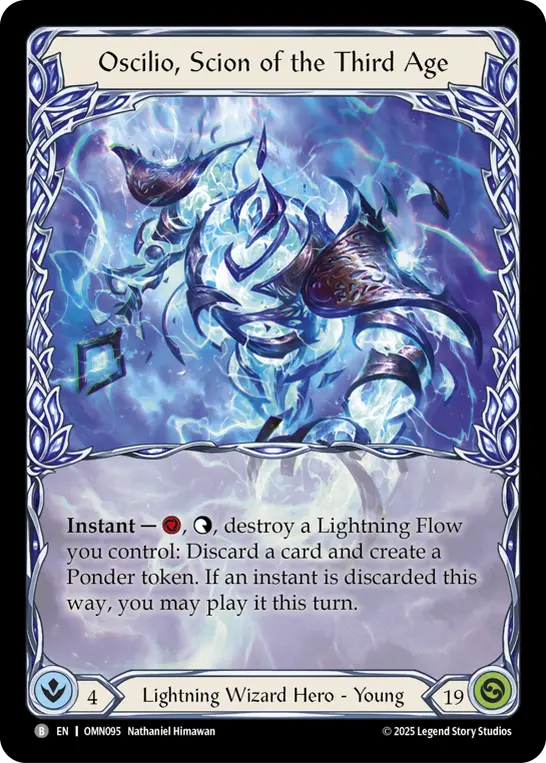 Oscilio, Scion of the Third Age OMN095