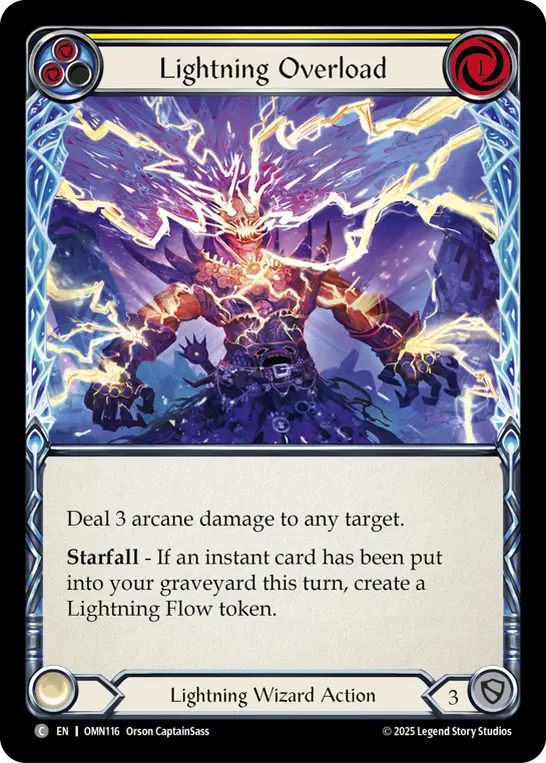 Lightning Overload (Yellow) OMN116