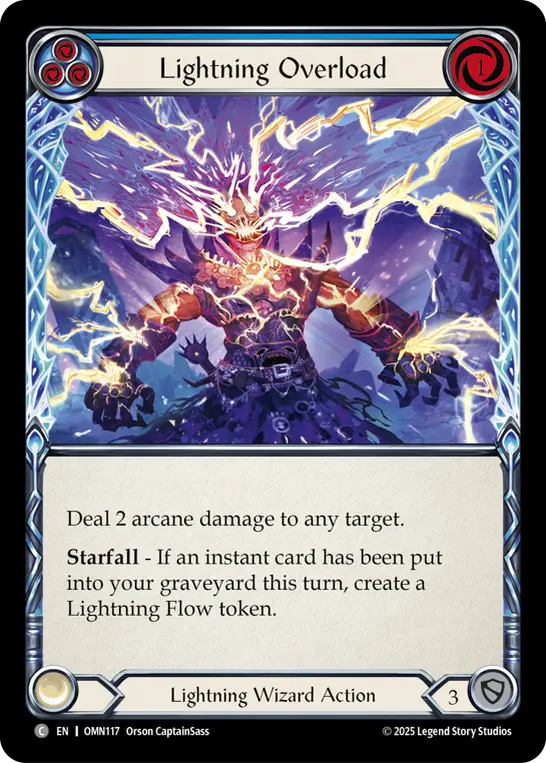 Lightning Overload (Blue) OMN117