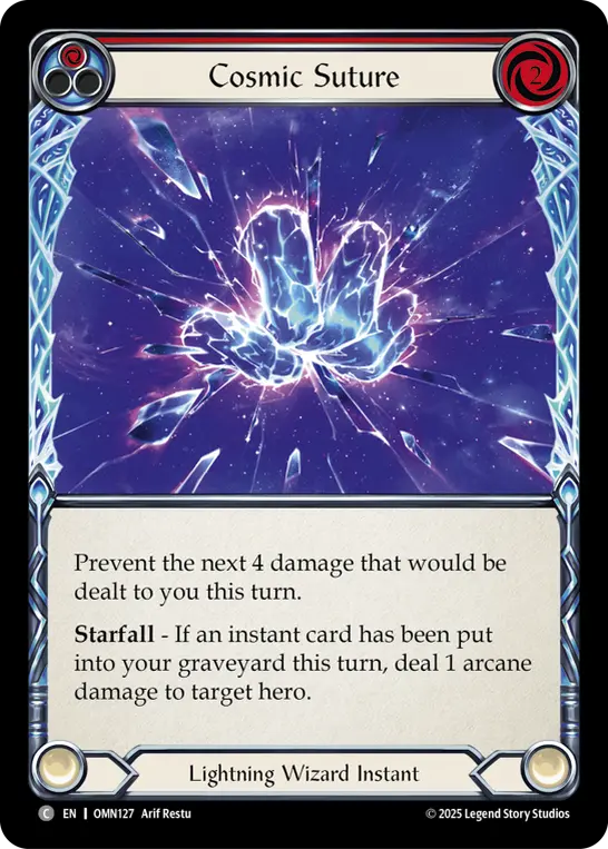 Cosmic Suture (Red) OMN127