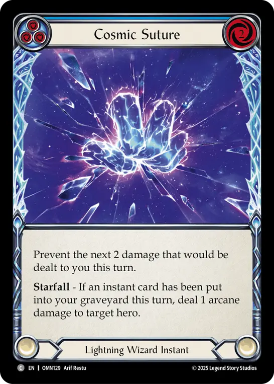 Cosmic Suture (Blue) OMN129