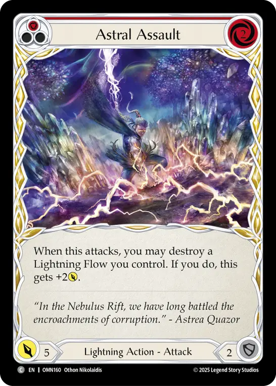 Astral Assault (Red) OMN160
