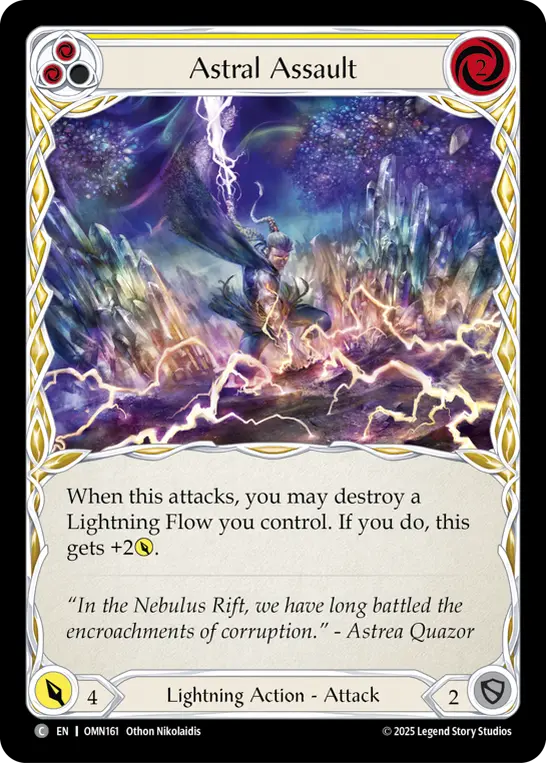 Astral Assault (Yellow) OMN161