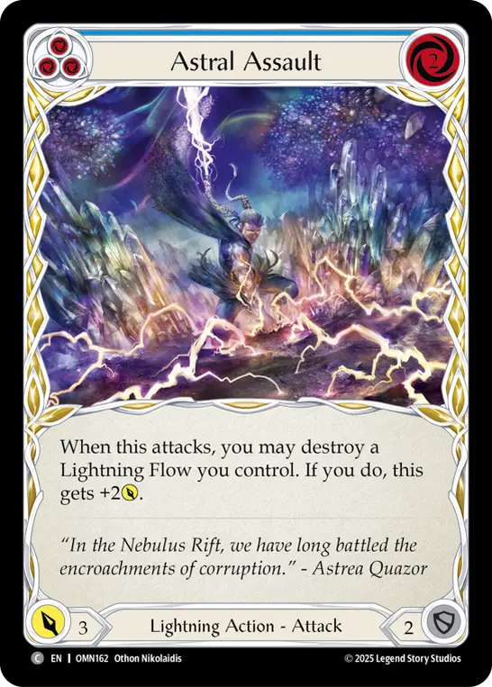 Astral Assault (Blue) OMN162