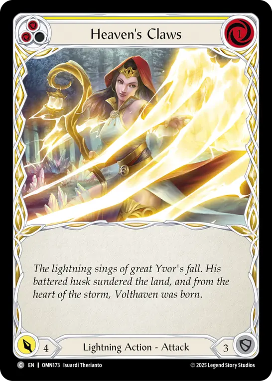 Heaven's Claws (Yellow)