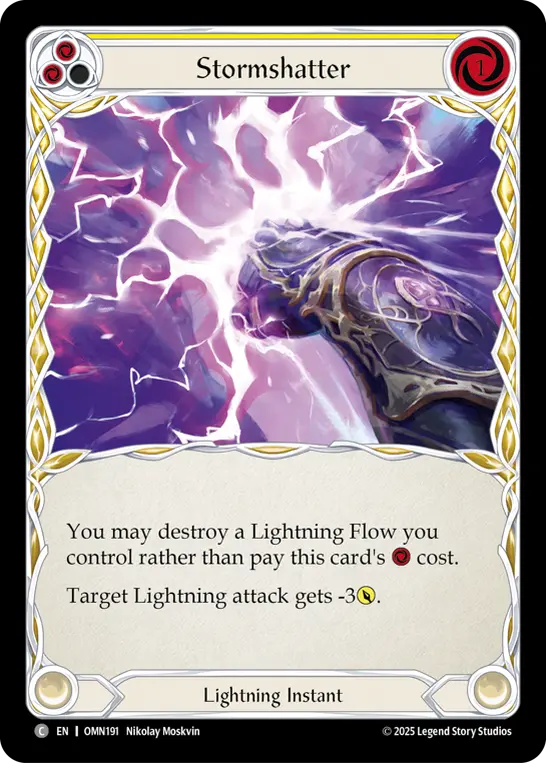 Stormshatter (Yellow) OMN191