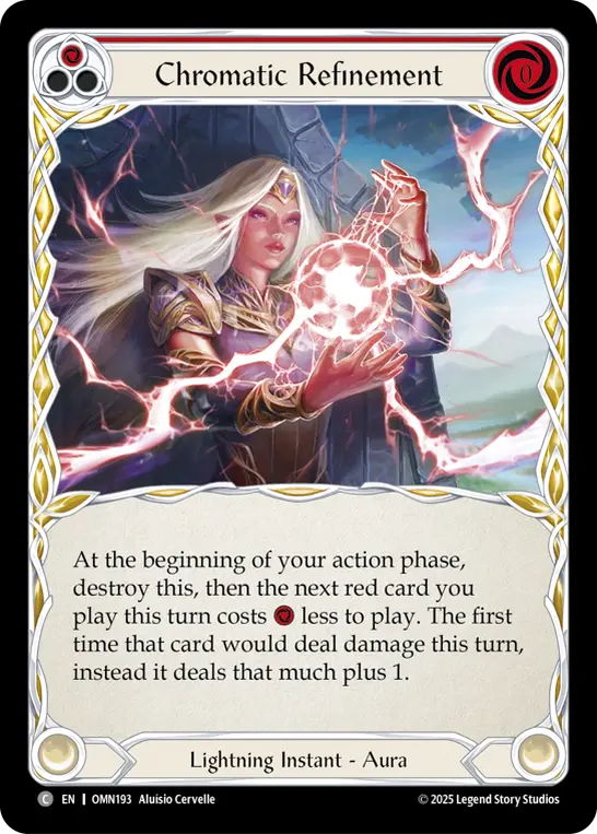 Chromatic Refinement (Red) OMN193