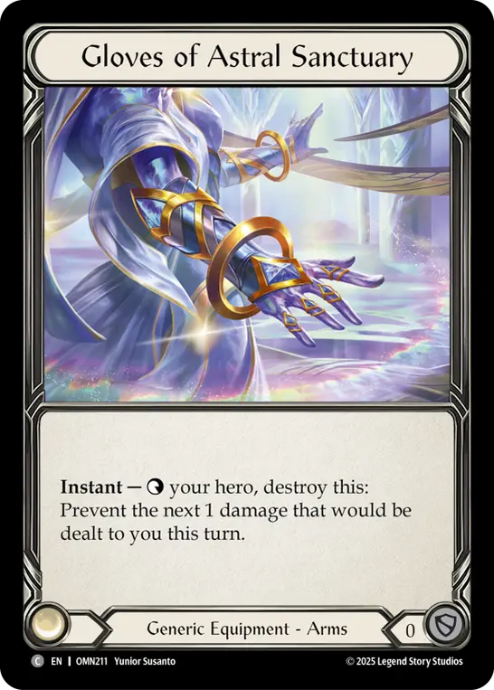 Gloves of Astral Sanctuary OMN211