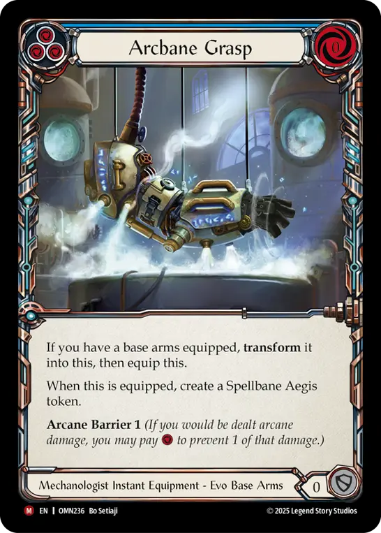 Arcbane Grasp (Blue) OMN236