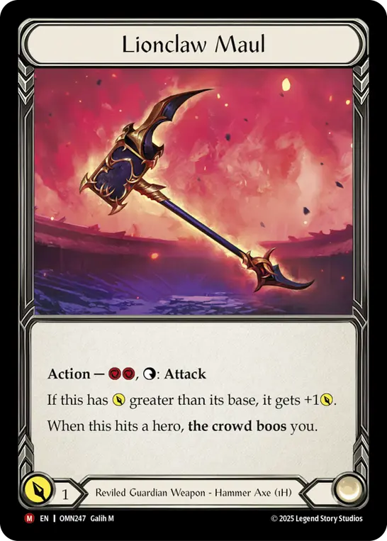 Lionclaw Maul OMN247