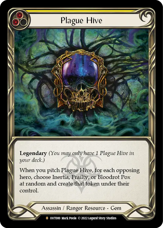 Plague Hive (Yellow) OUT000