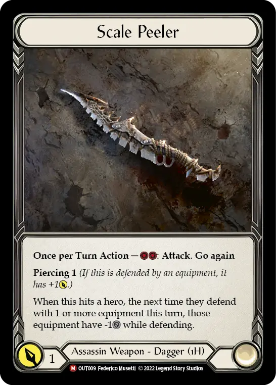 Scale Peeler OUT009
