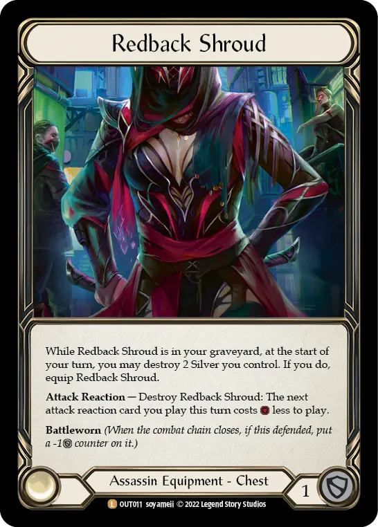 Redback Shroud OUT011