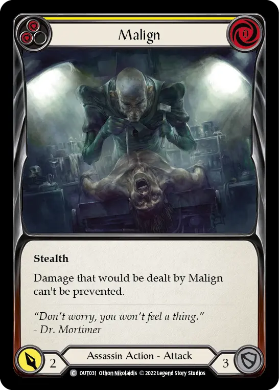 Malign (Yellow)