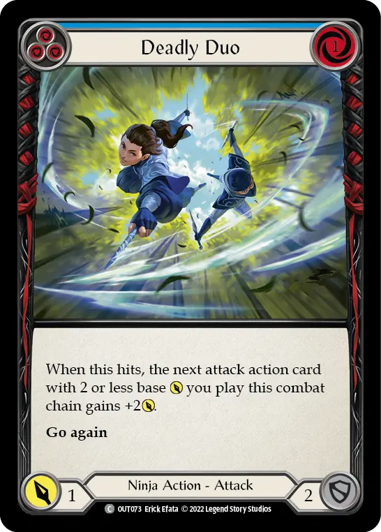 Deadly Duo (Blue) OUT073