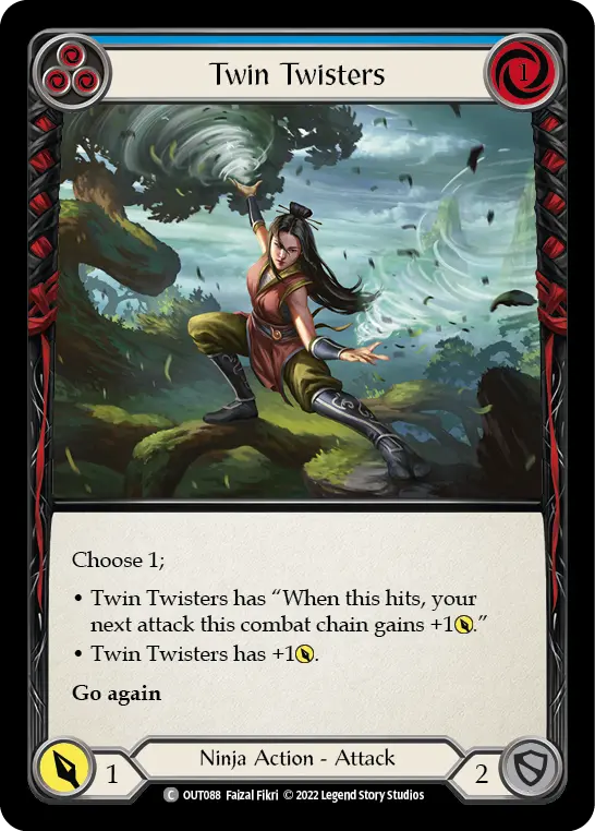 Twin Twisters (Blue)