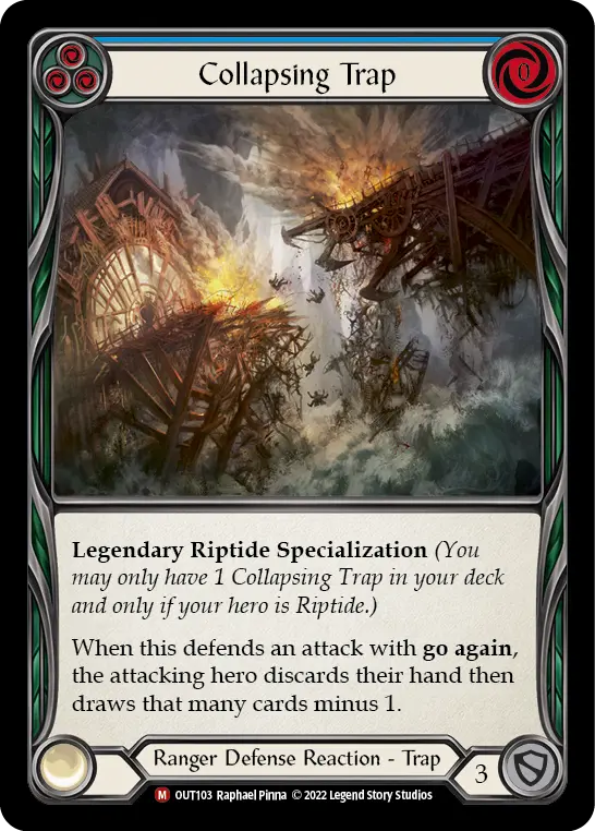 Collapsing Trap (Blue) OUT103