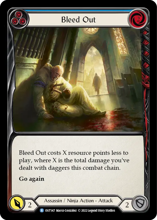Bleed Out (Blue)