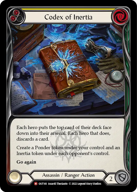 Codex of Inertia (Yellow)