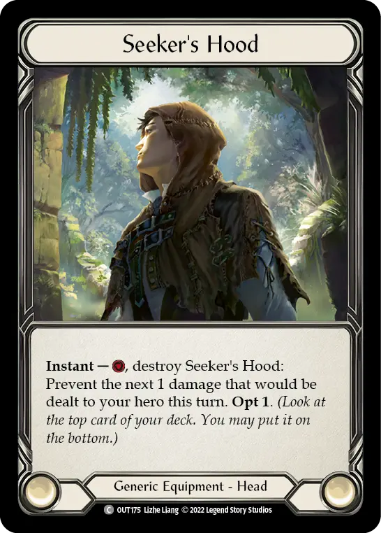 Seeker's Hood OUT175
