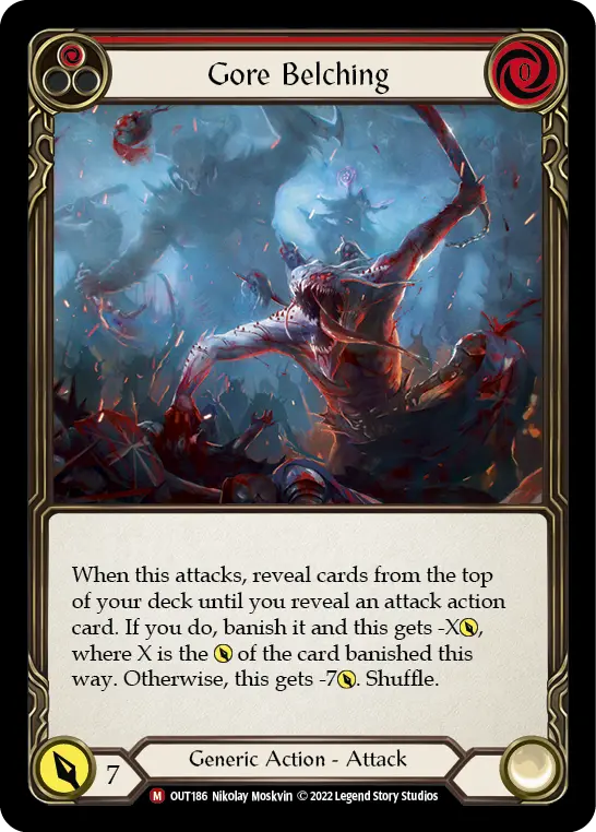 Gore Belching (Red) OUT186