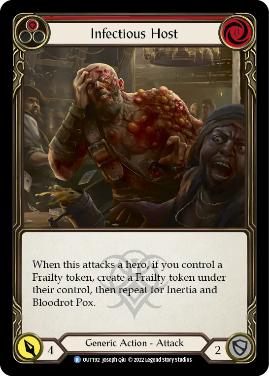 Infectious Host (Red) OUT192
