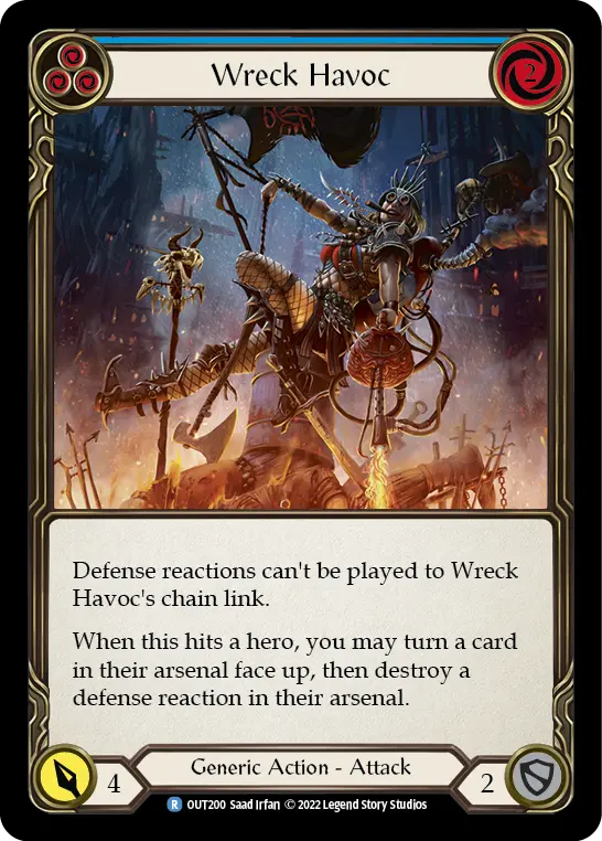 Wreck Havoc (Blue) OUT200