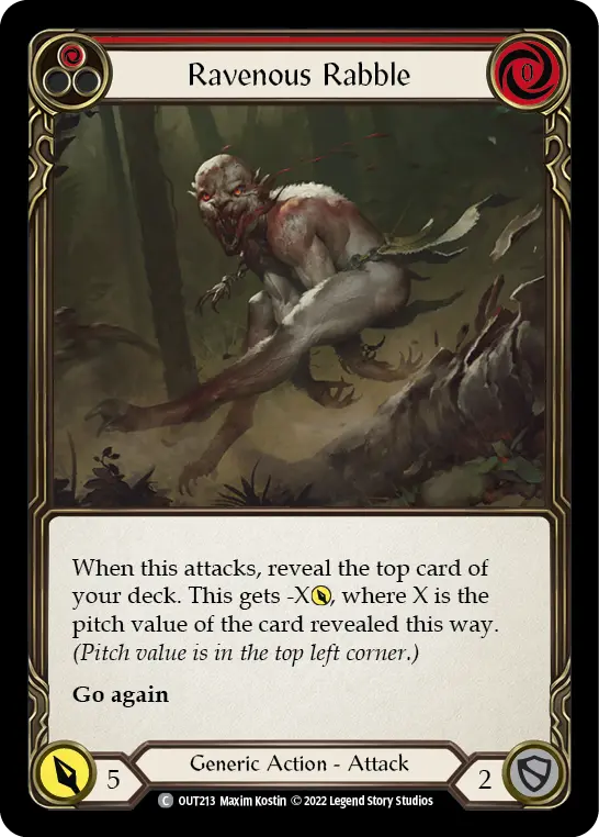Ravenous Rabble (Red)