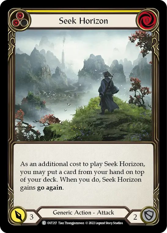 Seek Horizon (Yellow) OUT217
