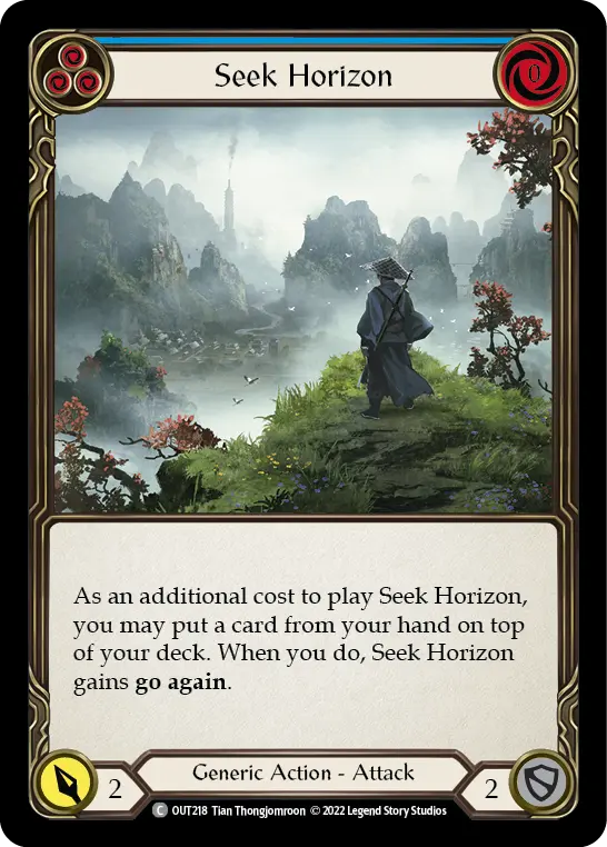 Seek Horizon (Blue) OUT218