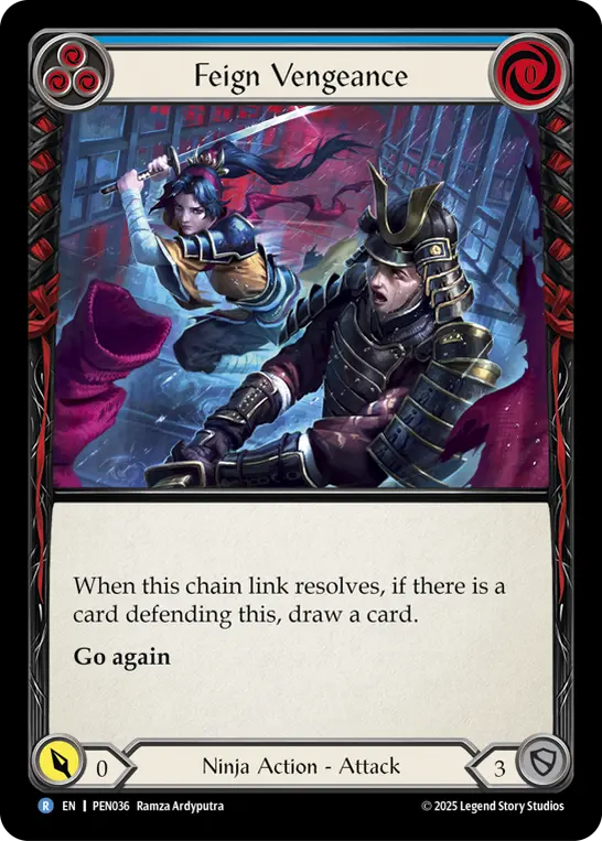 Feign Vengeance (Blue)