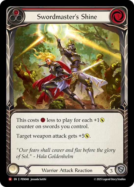 Swordmaster's Shine (Red)