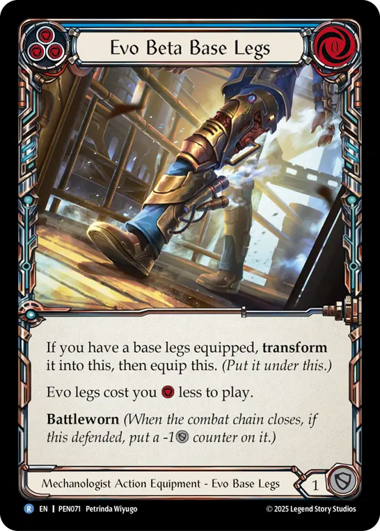 Evo Beta Base Legs (Blue)