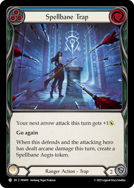 Spellbane Trap (Blue) PEN091