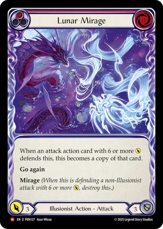 Lunar Mirage (Red)
