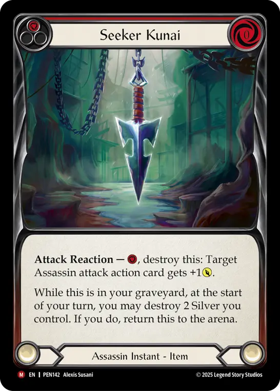 Seeker Kunai (Red)