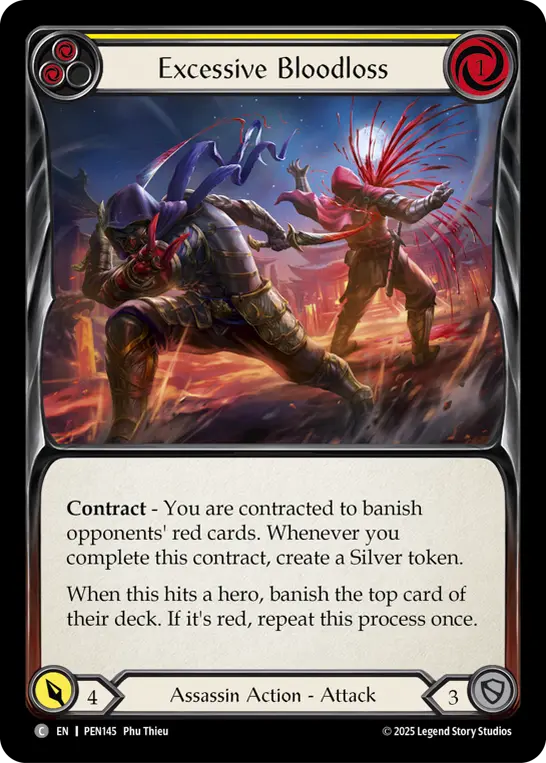 Excessive Bloodloss (Yellow)